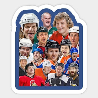 Hockey Teeth Sticker